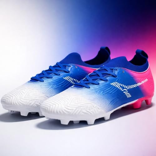Image of Anza Vibrate Light Weight and Durable Football Boot with for Men&Women, Comfortable and Flexible Football Shoes, Ripple Texture Design