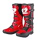 O’NEAL | Motocross-Stiefel | Motorrad Enduro | Innerer Knöchel-, Fuß, und Schaltzonenschutz, Perforiertes Innenfutter, hochwertiger Mikrofaser | Boots RSX | Erwachsene | Rot | Größe 43