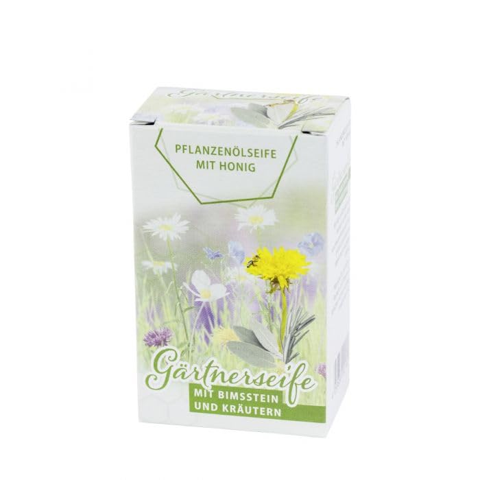 Bees dietary gardening soap with honey, sage, rosemary and oregano oil refresh with its spicy stimulating scent