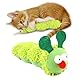 PcvGef Katzenminze, Interaktives Spielzeug für Katzen, Katzenminze Kissen, Spielzeug für Katzen zur Zahnpflege, Weiches und Langlebiges Katzenspielzeug