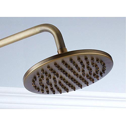 Mitigeur de baignoire rétro en laiton antique avec ensemble douche complet - 3