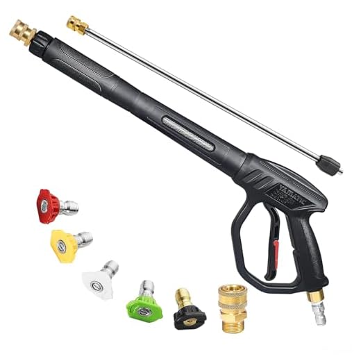 Ergonomic YAMATIC Pressure Washer Gun Wand