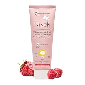 Niyok KIDS Bio Zahncreme Erdbeere Himbeere