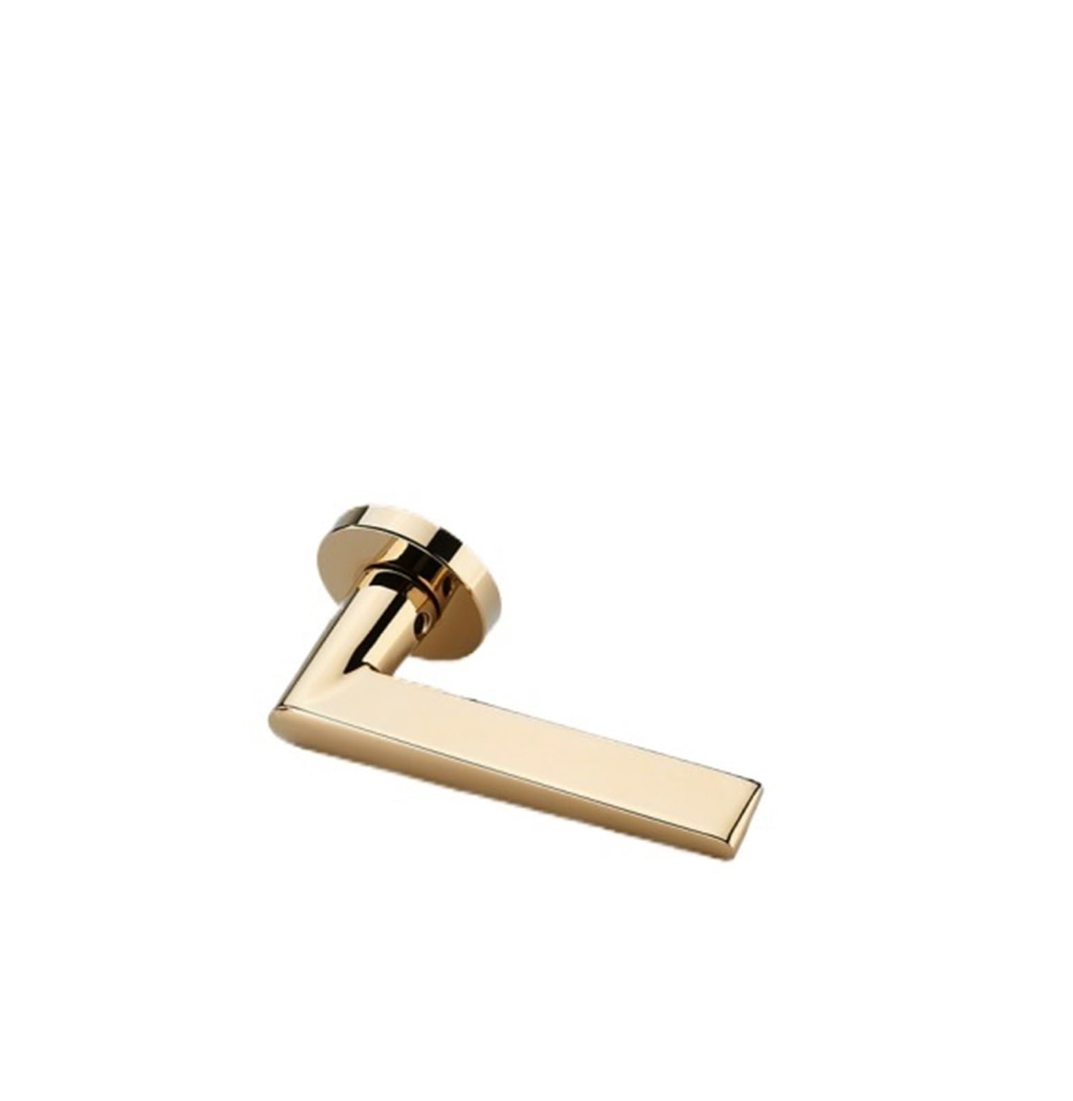Cerradura de puerta de dormitorio con división sólida de aleación D31 S958 PVD