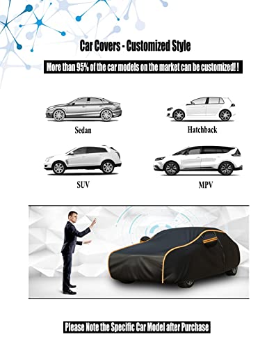 Fundas para Coche Exterior para Niss𝐚n Terrano II SUV(1997-2004),Cubierta de Coche Resistente a la Intemperie, Protege contra Lluvia, Nieve y Sol - ¡Protección para Todas Las Estaciones del año!