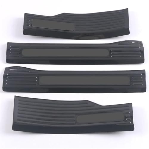 Protection seuil de porte et pédales en acier pour Ford Mustang 2015-2020