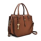 Fossil Damen Ryder Satchel, Braun, Einheitsgröße EU