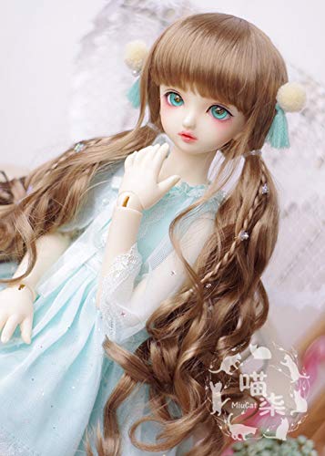 Amazon | ドールウィッグ 巻き髪 原宿 ロリータ 1/8 1/61/41/3 サイズ
