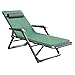 liegestuhl Klappbarer Outdoor Liegestuhl, Schwerelosigkeitsliege, Verstellbarer Campingstuhl, Anti Rutsch Gummihülle, Mit Kissen, für Lawn Deck Patio Beach
