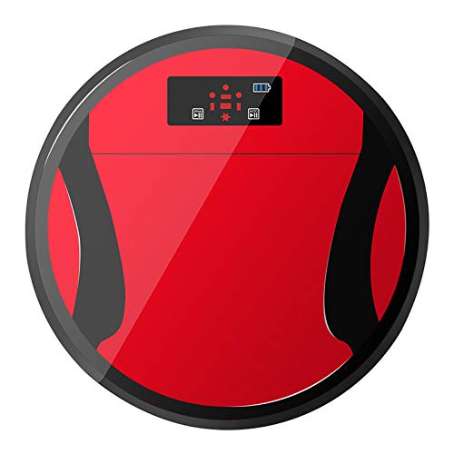 ZLAHY Cleaning Robot Smart Vacuum Cleaner Fully Automatic Sweeping Robot Sweep The Floor Mopping Machine Cleaning Vacuum Cleaner,red
