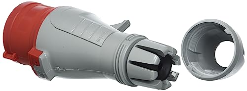 Legrand CEE 16A Stecker, rot 4-polig (3P+PE), 6h (400V/16A), Schutzart IP44, IK09