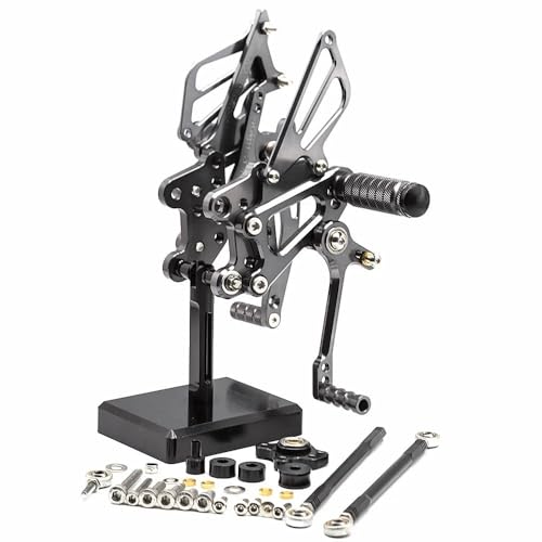 Repose-pieds pilote cbr600rr anti-glisse compatible quick shifter pour cbr 600rr 03-06