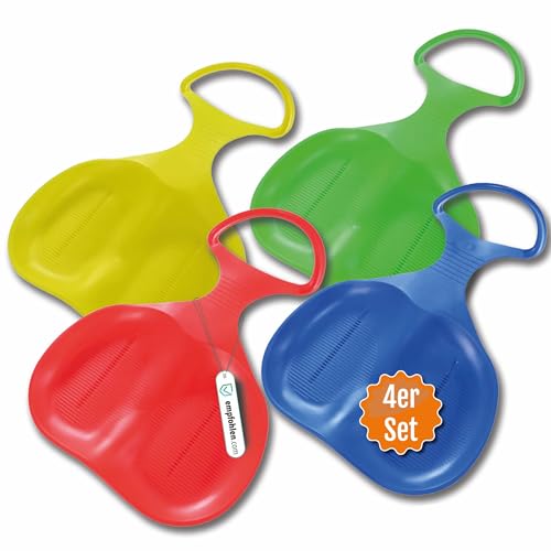 Active Peak® 2er Set Po-Rutscher Schlitten mit Griff...