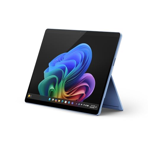Microsoft Surface Pro (Incluye el Cargador) | Copilot+ PC |Pantalla táctil 13”| Snapdragon X Plus | 16GB RAM |512GB SSD |Último Modelo, 11a edición | Windows 11 Home | Zafiro
