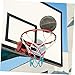 BELLIFFY 1pc Heavy Duty Chain Basketball Net Outdoor Basketball Accessory Color Design for Competition Easy Installation Fits Standard Goals