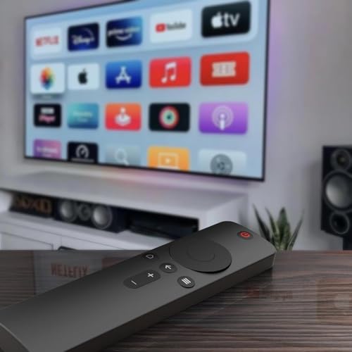 Image of ZdalaMit Original Non Voice Remote Control Compatible with Mi TV 4A 32 Inch & 43 Inch | Infrared Smart TV Replacement Remote | Soft Silicone Buttons | Plug & Play | Black