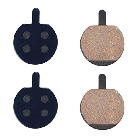 Juscycling Resin Organic Semi-Metal Brake Pads for Jak-5 B777, 2 Pairs Cover