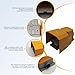 YQSIYU Industrial Foot Switch,SPDT,NO NC,Safety Foot Pedal Switch with Foot Guard Aluminum Shield to Protect Your Foot, Electric Foot Switch for Power Tools(Scroll Saw,Drill,Log Splitter)
