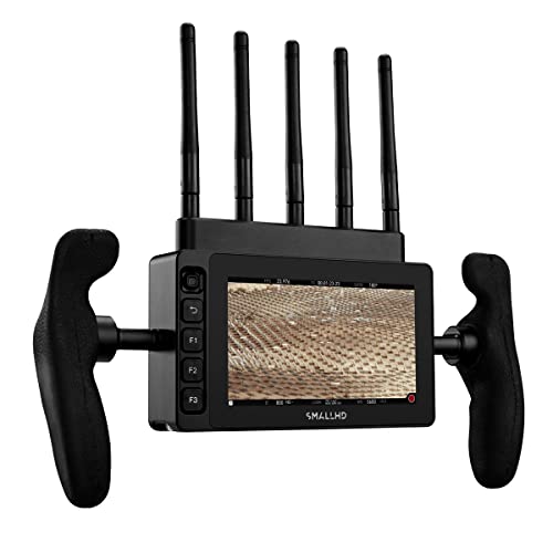 Smallhd Ultra 5 Camera Monitor With 5-Inch 1920 X 1080 Touchscreen Display, And Built-In Teradek Bolt 6 750 Receiver Monitor Module For Zero-Delay Wireless Control (Gold Mount) #TOP1