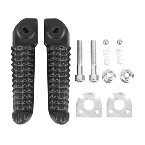 Repose-pieds arrière moto YZF R1 2002-2020 R6 2003-2020 noir argent