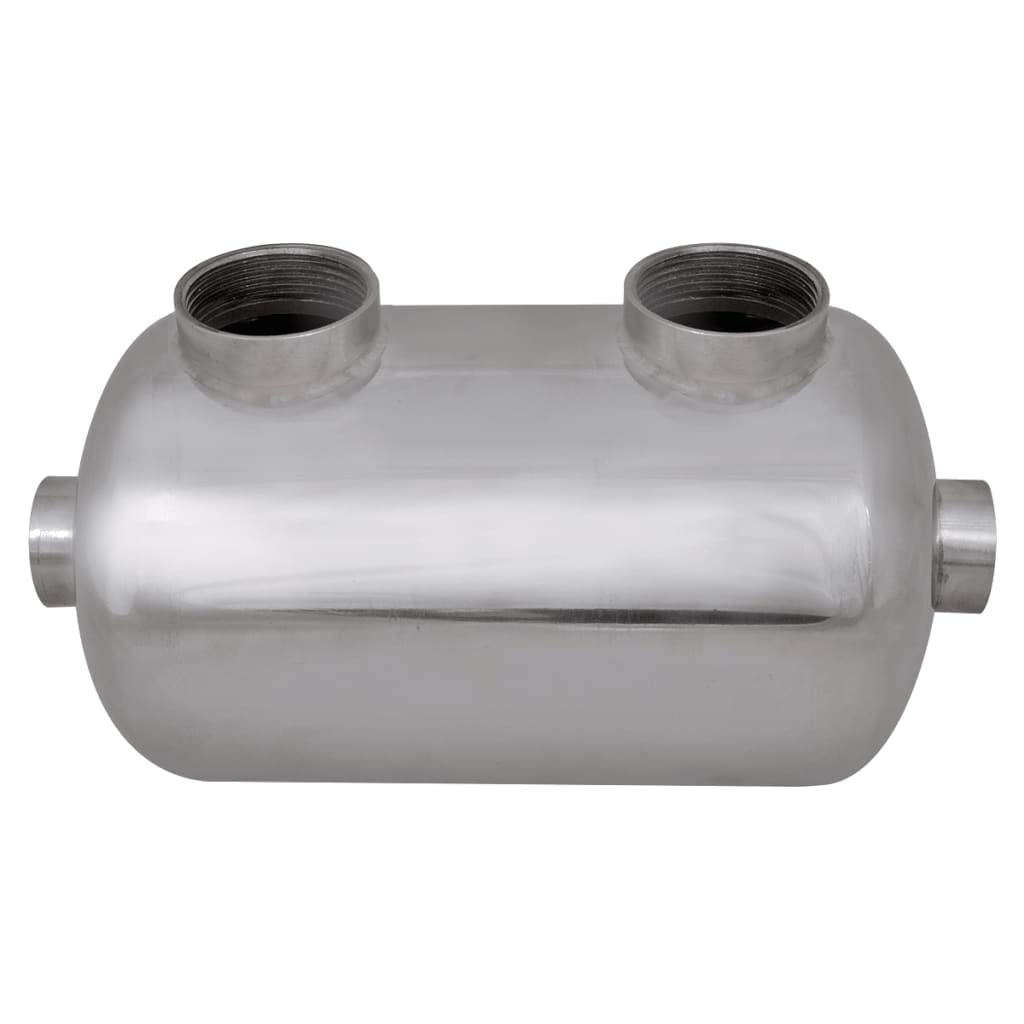 Intercambiador de calor para piscina y spa 292 x 134 mm 28 kW-Hogar y jardín