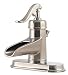 Price Pfister F-M42-YPKK Ashfield Single Control 4-Inch Centerset Lavatory Faucet, Brushed Nickel