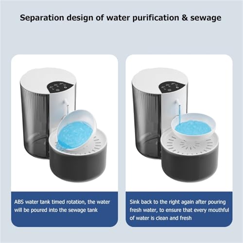 Dispensador de Agua Automático Recargable para Mascotas miniatura 3