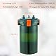 FEDOUR 1500L/H Aquarium Außenfilter, 15W Einstellbarer Aquarium Kanisterfilter, Aquarien Außenfilter mit Filtermaterial für 75-500L Aquarium (1500L/H)