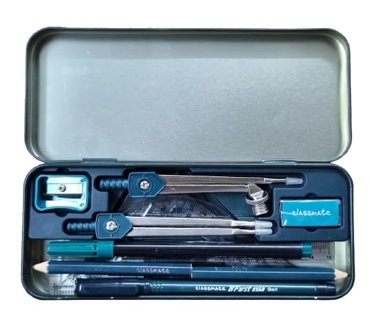 Image of Classmate Octane Geometry Box | Fully Loaded| Pen & Sketch Pen inside| High quality compass