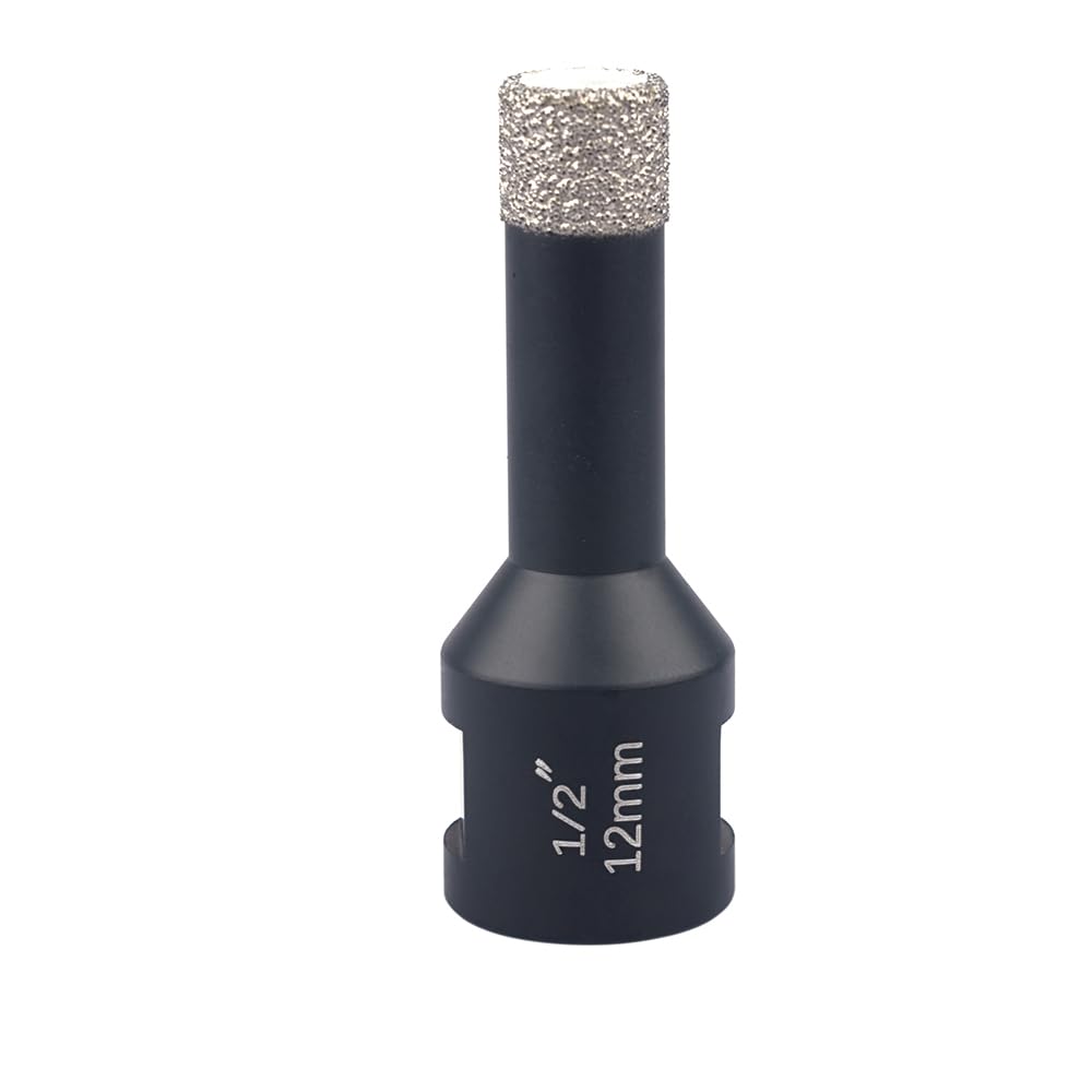 Diamond Hole Saw Drll bits,1/4 inch 1inch,2-1/2 inch Vacuum Brazed Diamond Hole Saw for Porcelain Ceramic Tile Granite Marble Stone Brick Quartz (68mm(2-11/16 in.))
