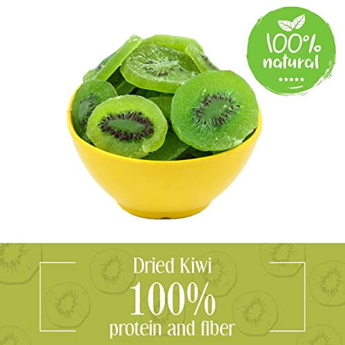 Image of 20-20 Dry Fruits Dried Kiwi Jar 400g (200g*2)| Dehydrated Fruit | Naturally Sweet, Rich in Vitamin C & Antioxidants | Supports Digestive Health & Immune Function | Perfect Gluten free Snack (Pack of 2)