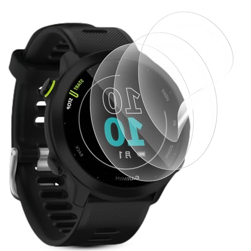 �y3������zGARMIN ForeAthlete 55 �Ή� �ی� �t�B���� �K�[�~�� 55 �S�ʋz�� �����h�~ �C�A���X �L�Y�C���y�C���X�g�[���c�[���t���z��K���X �����x/�w��h�~/�Ƒn�ʒu�t���݌v �� TPU�f�� �K�[�~�� ForeAthlete 5