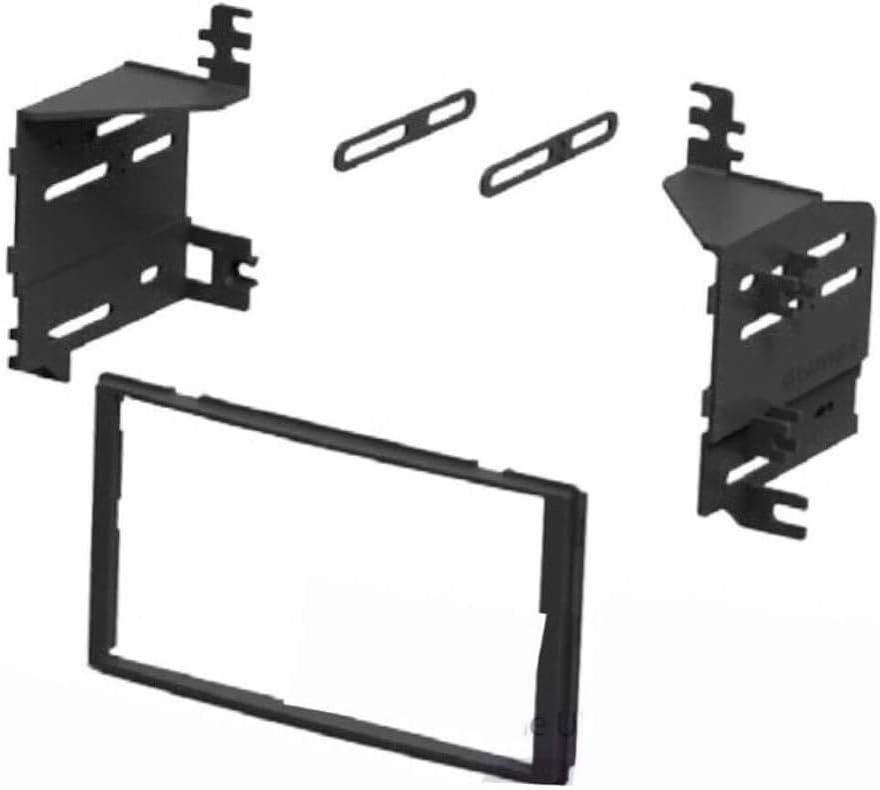 Generic Double Din Car Stereo Radio Install Dash Kit Made for Hyundai: 2006-2011 Accent, Made for Kia: 2006-2011 Rio, 2007-2010 Sorento, 2005-2010 Sportage