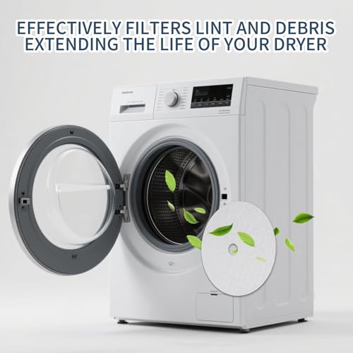 20 PCS Dryer Exhaust Filter suitable for Panda Lint Filter Cloth Dryer Replacement Include 16 Exhaust Filters & 4 Air Intake Filters Replacement suitable for Pan.da, Son.ya, A.vant, Magic Chef Dryers