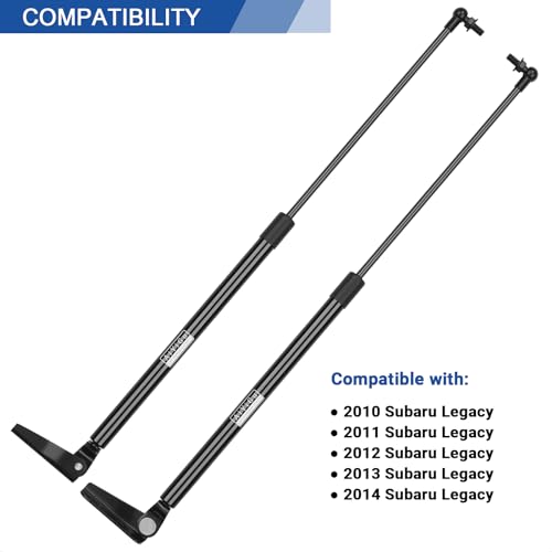 AiYiGu Rear Hatch Shocks Struts Lift Gate Supports Gas Springs Compatible with 2010 2011 2012 2013 2014 Subaru Legacy & Outback, Pack of 2 PCS, Replace PM3074L PM3074R