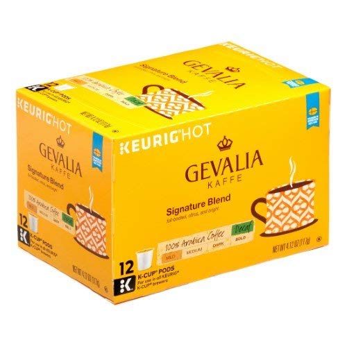 Gevalia Signature Blend Decaf Coffee K-Cup Pods, 48 Count