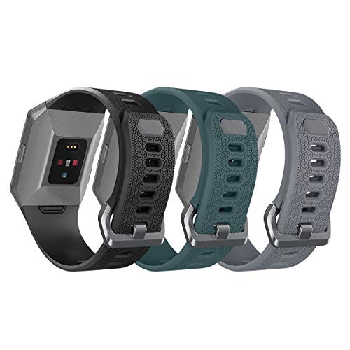 Image of AIUNIT Compatible Ionic Bands for Men Women Teens Kids Large Small, Strap Sport Accessory Wristband Design for Ionic Smart Watch