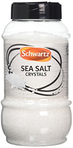 Schwartz Sea Salt Crystals Suitable for Use in Salt Mills Ready to Use 820g