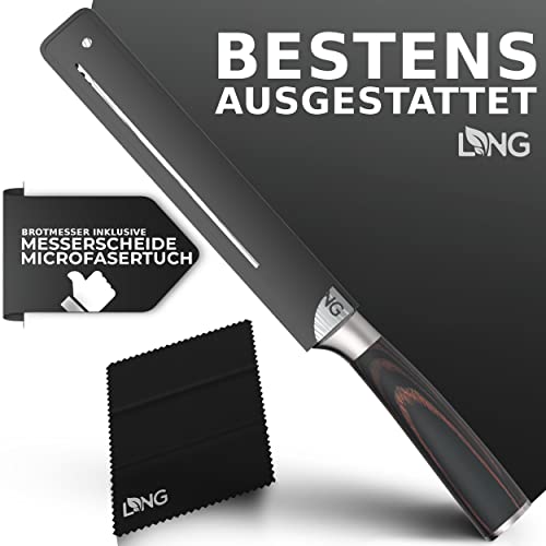 Brotmesser LNG Premium 32 cm aus rostfreiem Edelstahl