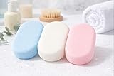 3 x Luxury Bath Sponge for Adults and Kids – Wash Sponges for Men and Women, Perfect for Body Scrubbing in The Shower - Image 2
