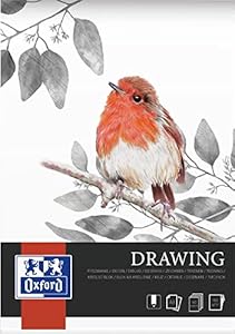 Oxford Zeichenblock A3 40 Blatt Kunstdruckpapier