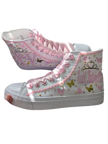 Mis XV Custom Quinceañera Shoes White