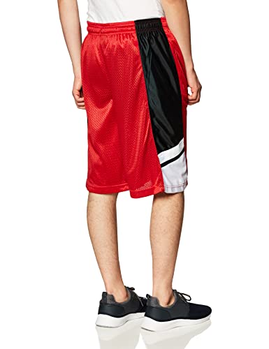 Southpole Men's Inseam 12", Red, Large