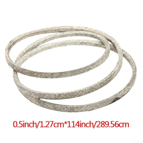 Correa trapezoidal para cubierta de cortacésped M124895 de 1/2x114 pulgadas 4