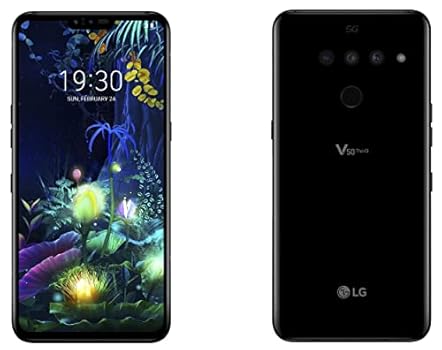 【超美品】LG V50 ThinQ 5G SIMフリー版 DualScreen LG V50 ThinQ 4G LM-V500N Cell Phone 128GB 6GB RAM 6.4