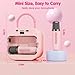 Mini Karaoke Machine for Kids Girls： Portable Bluetooth Karaoke Machine with 2 Wireless Mics and Light for Family Home Party - karaoke Speaker Toys Birthday Gifts for age 3,4,5,6,7,8＋Years Old Toddler