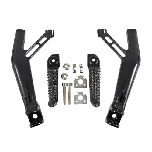 Repose-pieds moto arrière noir YZF R1 2015-2024 YZF R6 YZF R7