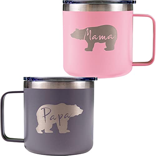 Mama Bear Tumbler, Mama Bear Mug, Mama Bear Cup, Parent Gifts, Mama Bear Gifts, Papa Bear Mug, Papa Bear Tumbler, Mama Bear Papa Bear Mugs, Gifts for Parents, Mama Bear Coffee Mug, Papa Bear Cup
