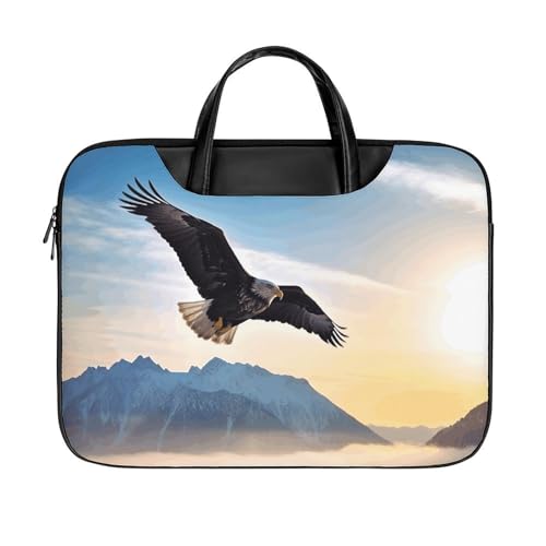 Bolsa para laptop impermeable de 17 pulgadas estilo bandolera miniatura 1