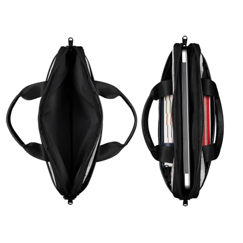 Cute Hand Drawn Cats Laptop Case Bag with Detachable Strap Waterproof Laptop Bag Notebook Carrying Case 15.6 inch Laptop Sleeve Bag for Men Women Work Travel 5